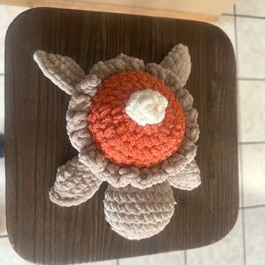 Handmade Crochet Plush Pumpkin Pie Turtle